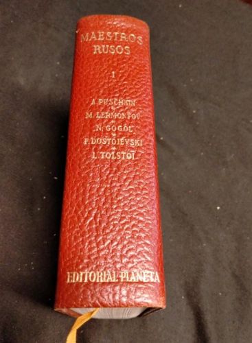 Portada do libro de Maestros Rusos I (Editorial Planeta)