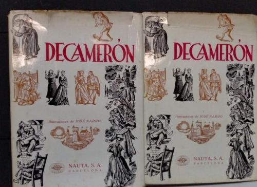 Boccaccio - El Decamerón (Ilustraciones de José Narro)