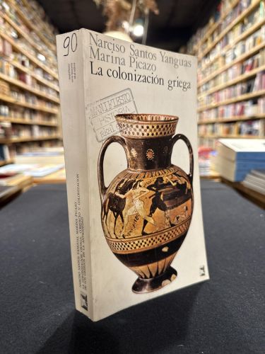 Portada del libro de La colonización griega