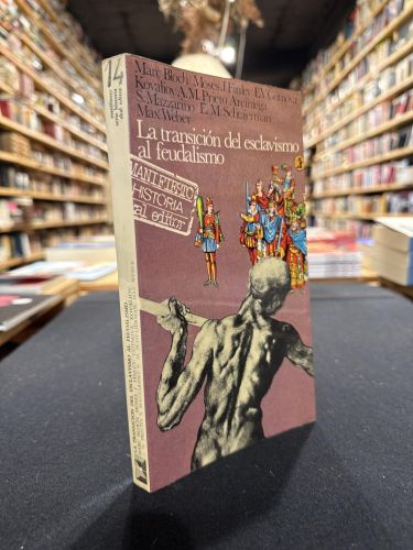 Portada do libro de La transición del esclavismo al feudalismo