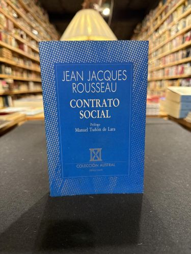 Portada del libro de Contrato social