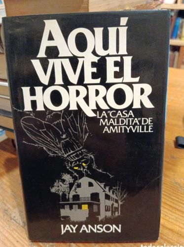 Portada do libro de Aquí vive el horror