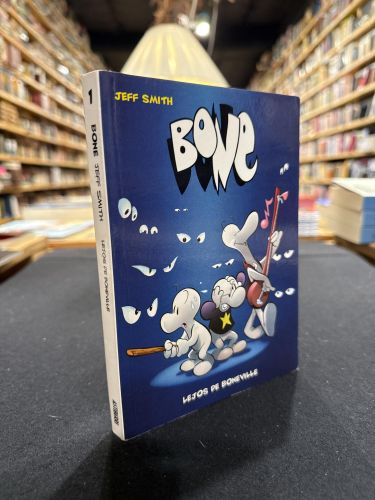 Portada del libro de Bone 1. Lejos de Boneville (bolsillo)