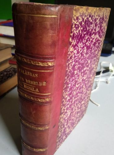 Portada do libro de DIARIO DE UN REBELDE. LA HORLA. KROPOTKINE. MAUPASSANT. 1901