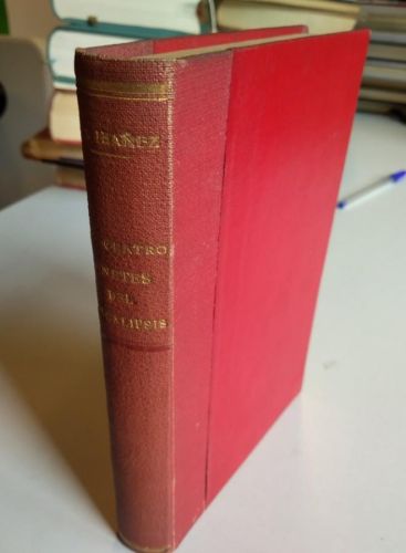 Portada do libro de LOS CUATRO JINETES DEL APOCALIPSIS. BLASCO IBAÑEZ. 1919.