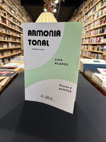 Portada do libro de Armonía Tonal, teoría y práctica
