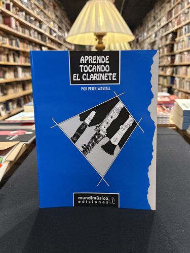Portada do libro de Aprende tocando el clarinete
