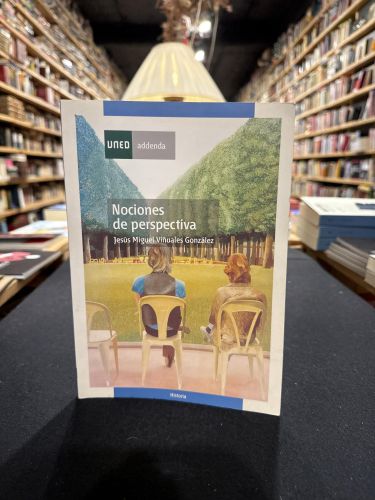Portada do libro de Nociones de perspectiva