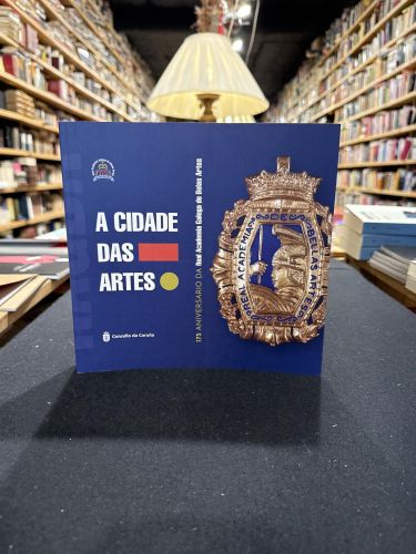 Portada del libro de A cidade das artes. 175 aniversario da Real Academia de Belas Artes