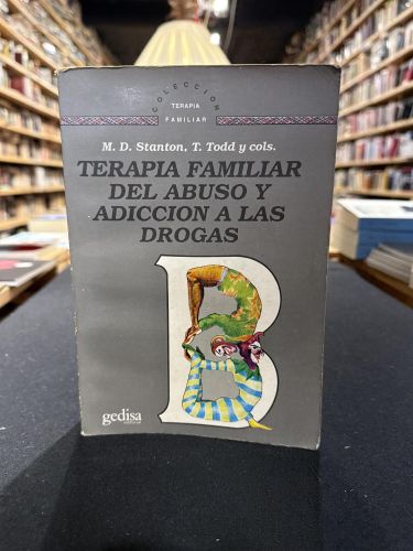 Portada del libro de Terapia familiar del abuso y adicción a las drogas