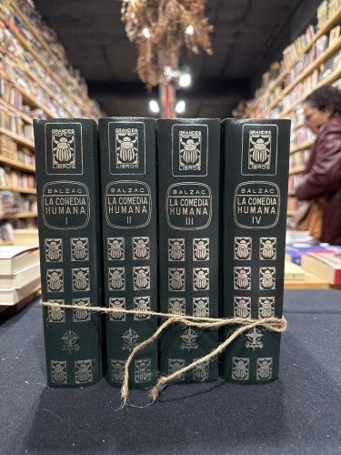 Portada do libro de Balzac, La comedia humana (EDAF)