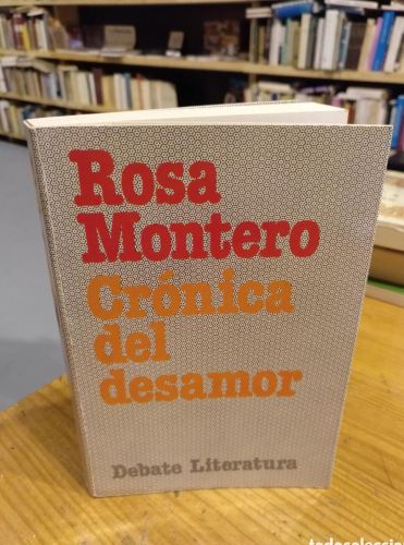 Portada do libro de Crónica del desamor (firmado)