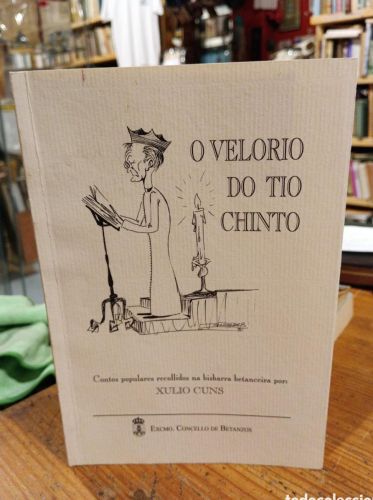 Portada do libro de O velorio do tío Chinto