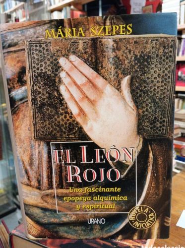 Portada do libro de Szepes, El león rojo