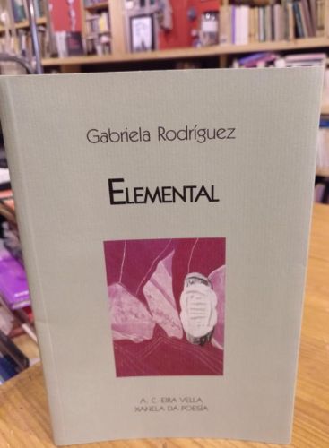 Portada do libro de Gabriela Rodríguez, Elemental