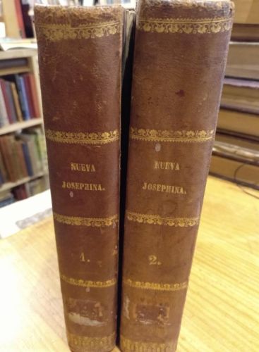Portada do libro de Manuel María Sanlucar, Nueva Josephina