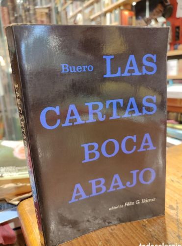 Portada do libro de LAS CARTAS BOCA ABAJO.  EDITED BY FELIX G. ILARRAZ. PRENTICE HALL. 