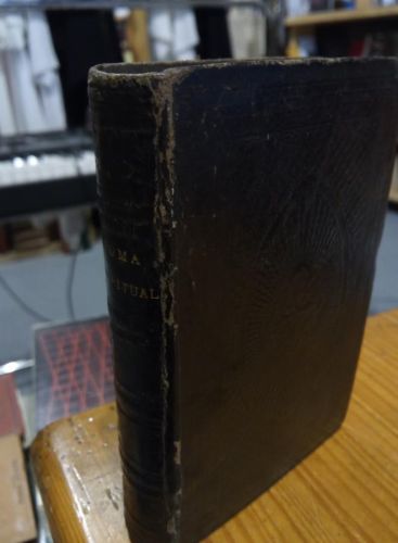 Portada do libro de SUMA ESPIRITUAL 1880.