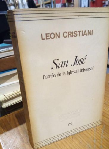 Portada do libro de SAN JOSE. LEON CRISTIANI