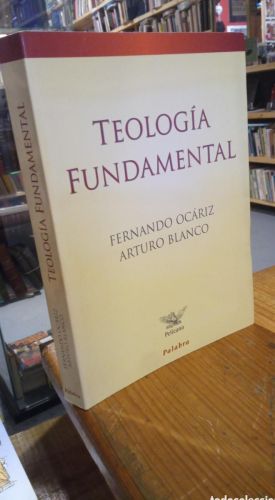 Portada do libro de TEOLOGIA FUNDAMENTAL. OCARIZ. ARTURO BLANCO.