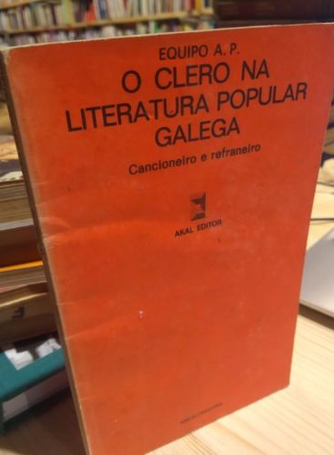 O CLERO NA LITERATURA POPULAR GALEGA.