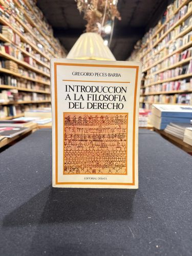 Portada del libro de Introducción a la filosofía del derecho