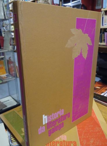 Portada do libro de HISTORIA DA LITERATURA GALEGA 3. A NOSA TERRA