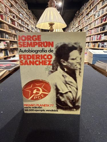 Portada do libro de Autobiografía de Federico Sánchez