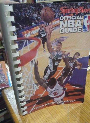 Portada do libro de THE SPORTING NEWS. OFFICIAL GUIDE NBA 1999-2000