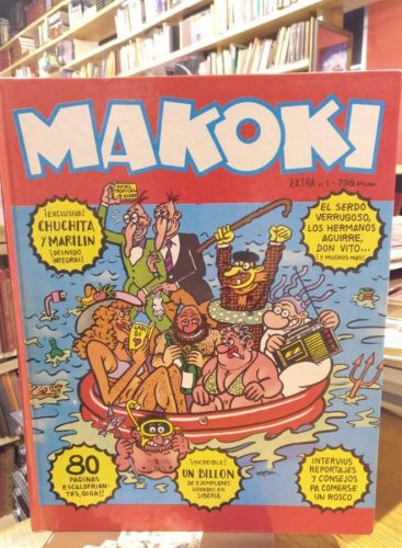 Portada do libro de Makoki Extra 1