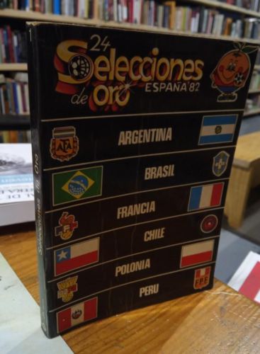 Portada do libro de 24 SELECCIONES DE ORO. ESPAÑA 82