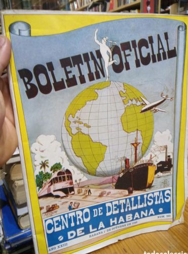 Portada do libro de REVISTA BOLETIN OFICIAL. CENTRO DE DETALLISTAS DE LA HABANA. 1948. NUM 282. AÑO XXIII