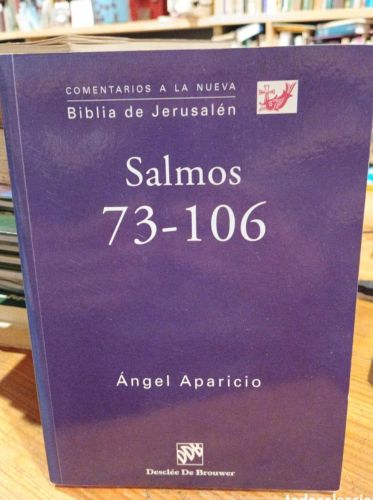 Portada del libro de Ángel Aparicio Salmos 73-106