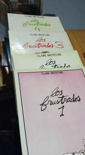 Portada do libro de LOS FRUSTRADOS. BRETECHER. 4 VOL