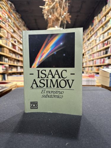 Portada do libro de El monstruo subatómico