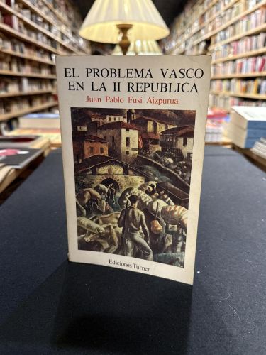 Portada do libro de El problema vasco en la II República