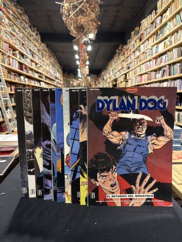 Portada do libro de Dylan Dog Ediciones B completa