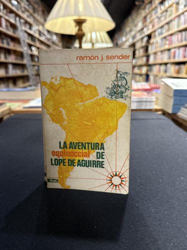 Portada do libro de La aventura equinocial de Lope de Aguirre