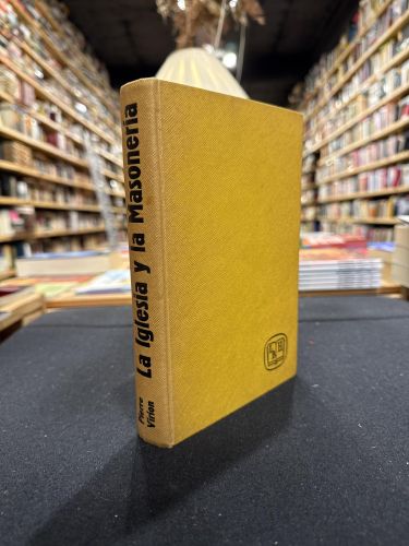 Portada del libro de La iglesia y la masonería