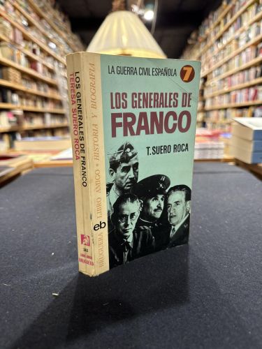 Portada do libro de Los generales de Franco