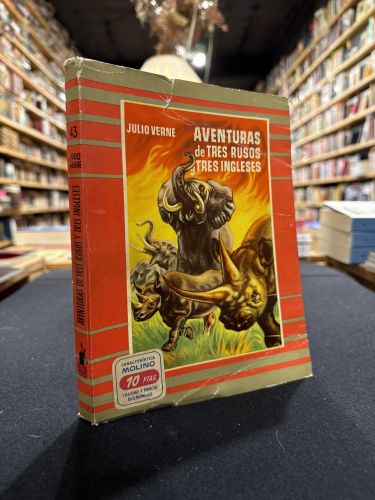 Portada do libro de Aventuras de tres rusos y tres ingleses