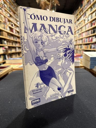 Portada del libro de Como dibujar manga 4. El cuerpo humano