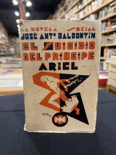 Portada do libro de El suicidio del príncipe Ariel