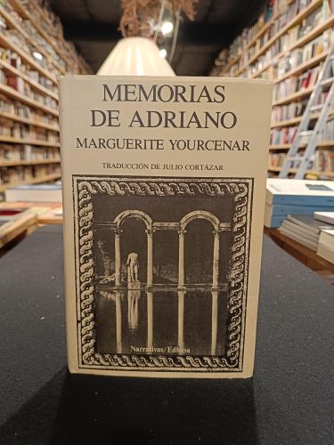 Portada do libro de Memorias de Adriano