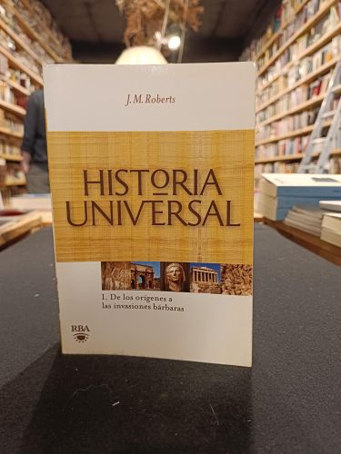 Portada do libro de Historia Universal I. De los orígenes a las invasiones bárbaras