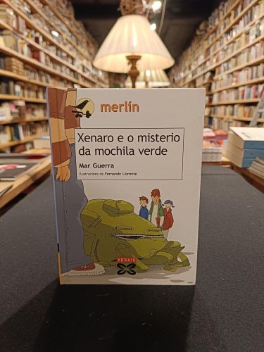 Portada del libro de Xenaro e o misterio da mochila verde