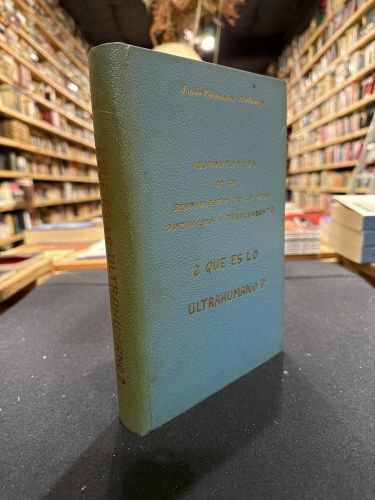 Portada del libro de ¿Qué es lo ultrahumano? 
