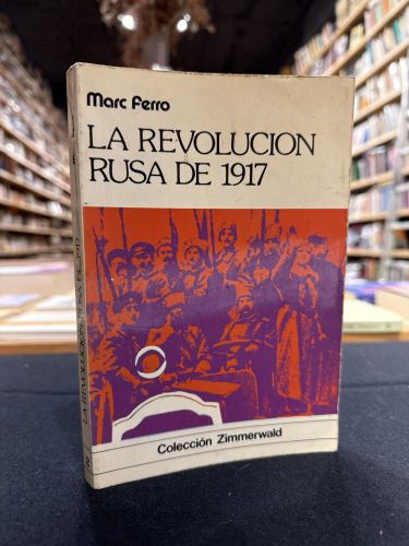 Portada do libro de La revolución rusa de 1917