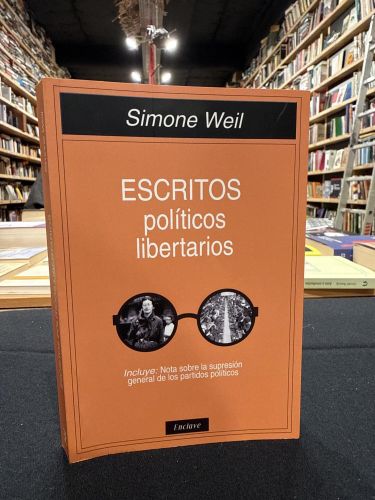 Portada do libro de Escritos políticos libertarios
