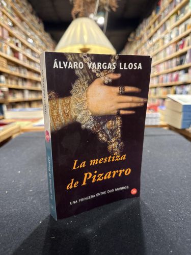 Portada do libro de La mestiza de Pizarro